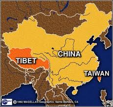 localisation du Tibet